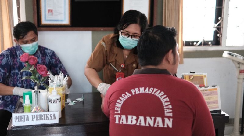 Lapas Tabanan "Gempur" TBC, Ratusan Napi Diskrining Bareng Dinas Kesehatan