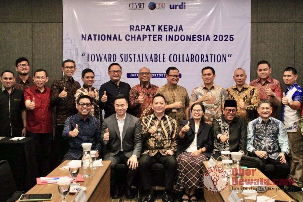 Wawali Arya Wibawa Hadiri Rapat Kerja CityNet NCI