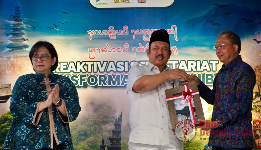 Menteri PPN/ Kepala Bappenas RI Reaktivasi Sekretariat Transformasi Ekonomi Kerthi Bali
