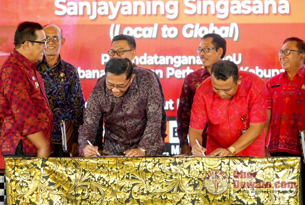 Bank BPD Bali Cabang Tabanan Teken MoU dengan Perumda Sanjayaning Singasana, Dorong Penguatan Ekonomi dan Ketahanan Pangan Daerah