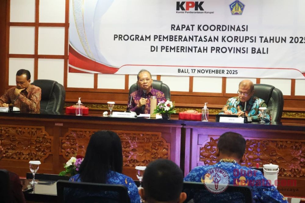 Pemprov Bali Terbaik MCSP 5 Tahun Beruntun, Gubernur Koster: Promosi Jabatan Terapkan Merit, Pengadaan Barang-Jasa harus Bersih