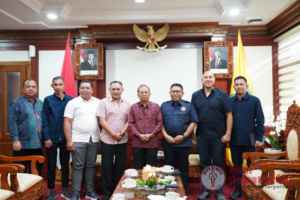 Terima Audiensi Karang Taruna Nasional, Gubernur Bali Ajak Sinergi dengan Kekuatan Pemuda Bali di STT
