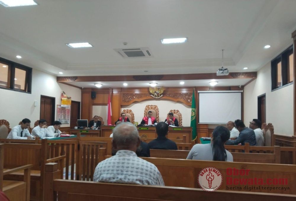 Sidang Sengketa Tanah di PN Gianyar, Saksi Ungkap Membenarkan Tanah Tersebut Milik Tergugat