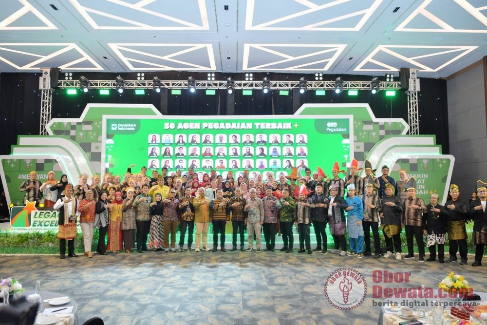 Pegadaian Beri Apresiasi Agen Berprestasi Lewat Gathering dan Awards Nasional 2025
