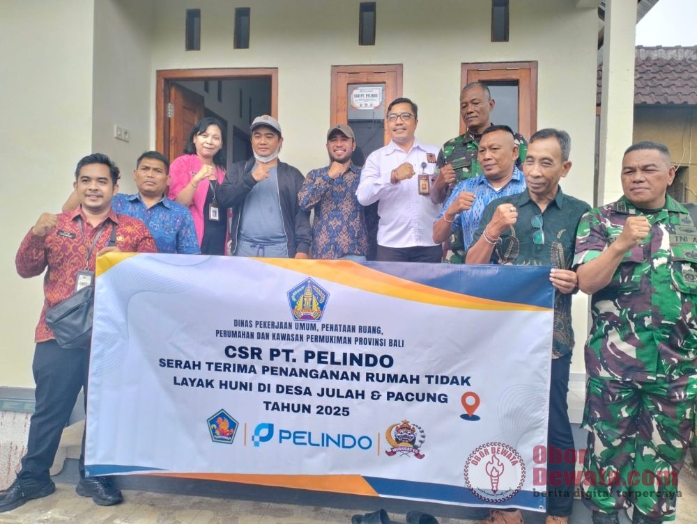 Pelindo Salurkan Bantuan 11 Unit RTLH di Buleleng