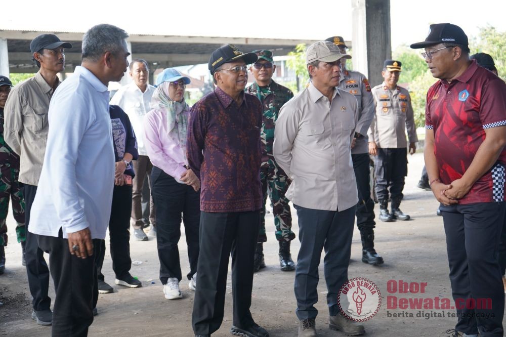 Gubernur Koster Dampingi Menteri LH Tinjau TPA Suwung, TPST Kertalangu, Tahura I dan II hingga TOSS Center Klungkung