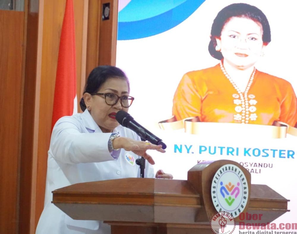 Ny. Putri Koster Dorong Penguatan Kader Posyandu Berbasis Kearifan Lokal