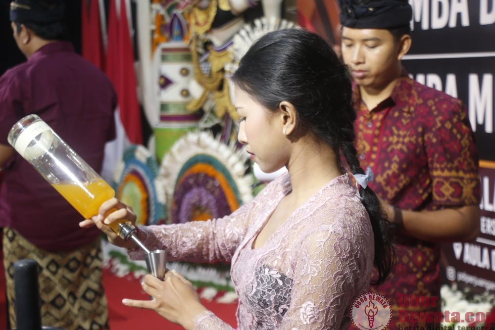 Ini Daftar Pemenang Lomba Mixologi Arak Bali
