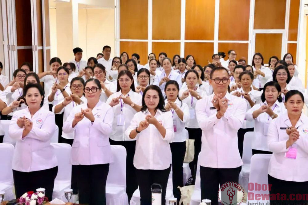 Ny. Rai Wahyuni Sanjaya Hadiri Pembukaan Bina Posyandu VI Tahun 2026, Perkuat Implementasi Posyandu 6 SPM di Tabanan