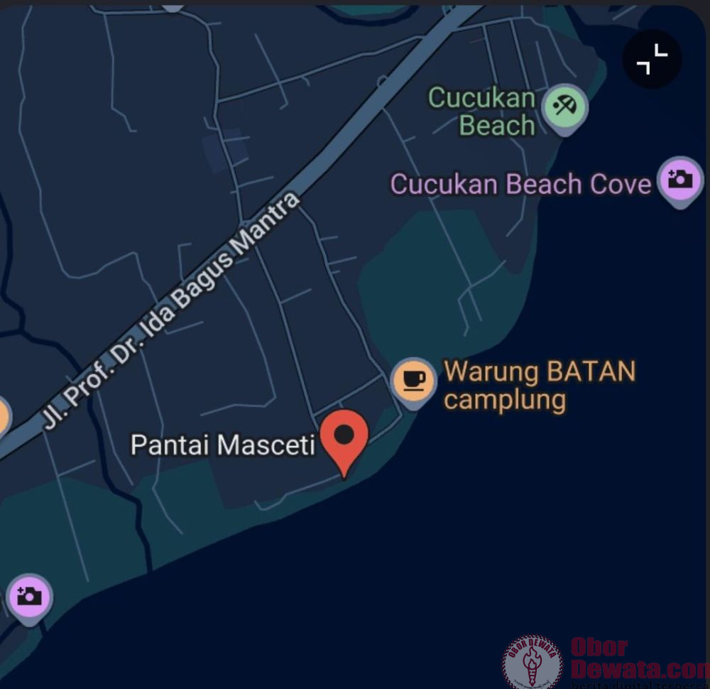 Suami Kaget Liat Istrinya Hilang Ditelan Ombak di Pantai Masceti