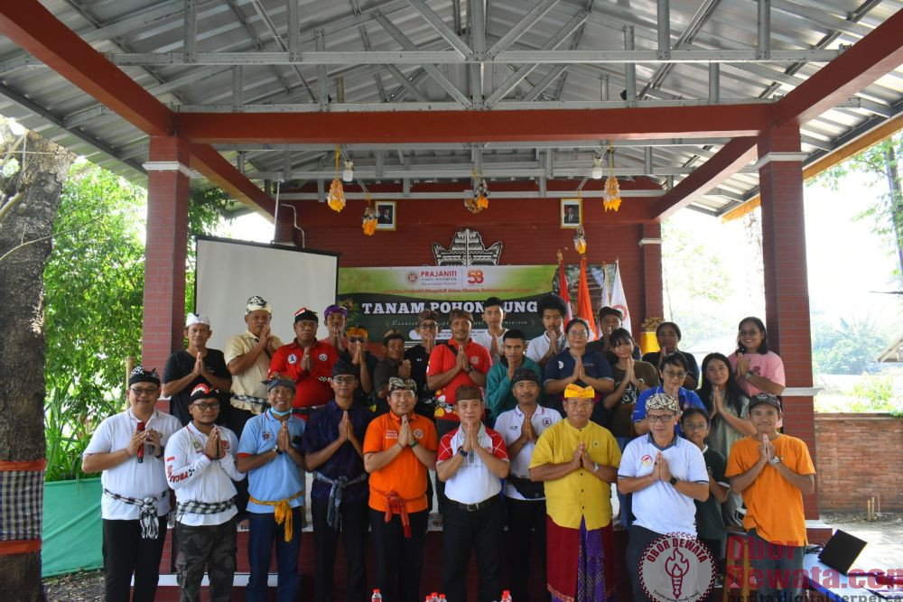 Prajaniti Akhiri Rangkaian Syukuran 58 Tahun dengan Gerakan Penanaman Pohon di PAJP Bekasi