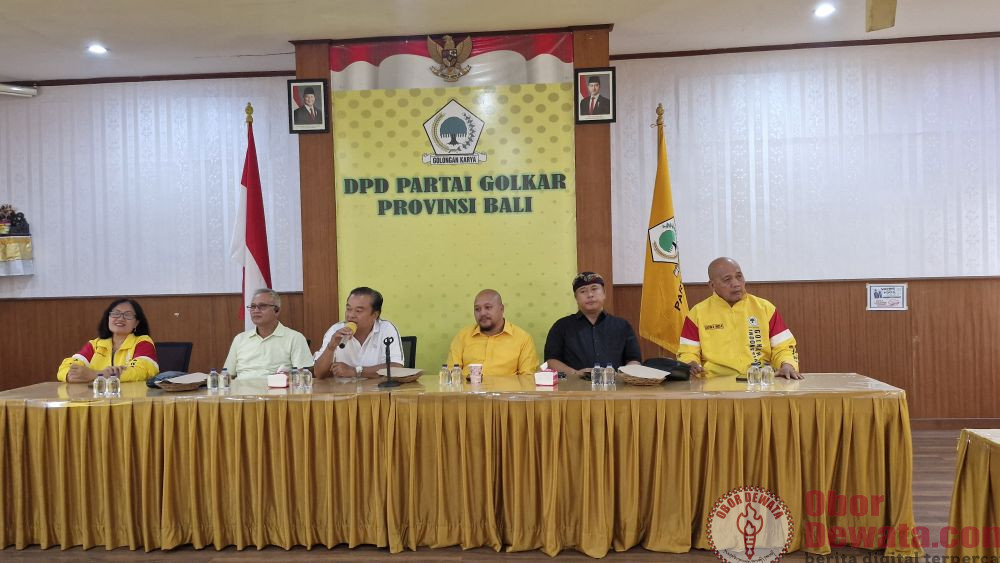 Golkar Bali Luruskan Polemik Pengunduran Diri di Pansus TRAP