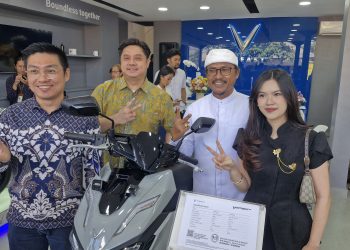 Vinfast Bersama PT Sentrik Persada Nusantara Hadirkan Motor Listrik di Bali