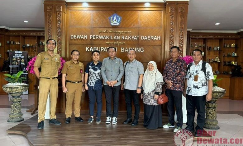 DPRD Badung Sambut Pimpinan DPRD Karawang Jabar, Bahas Perpres 72/2025