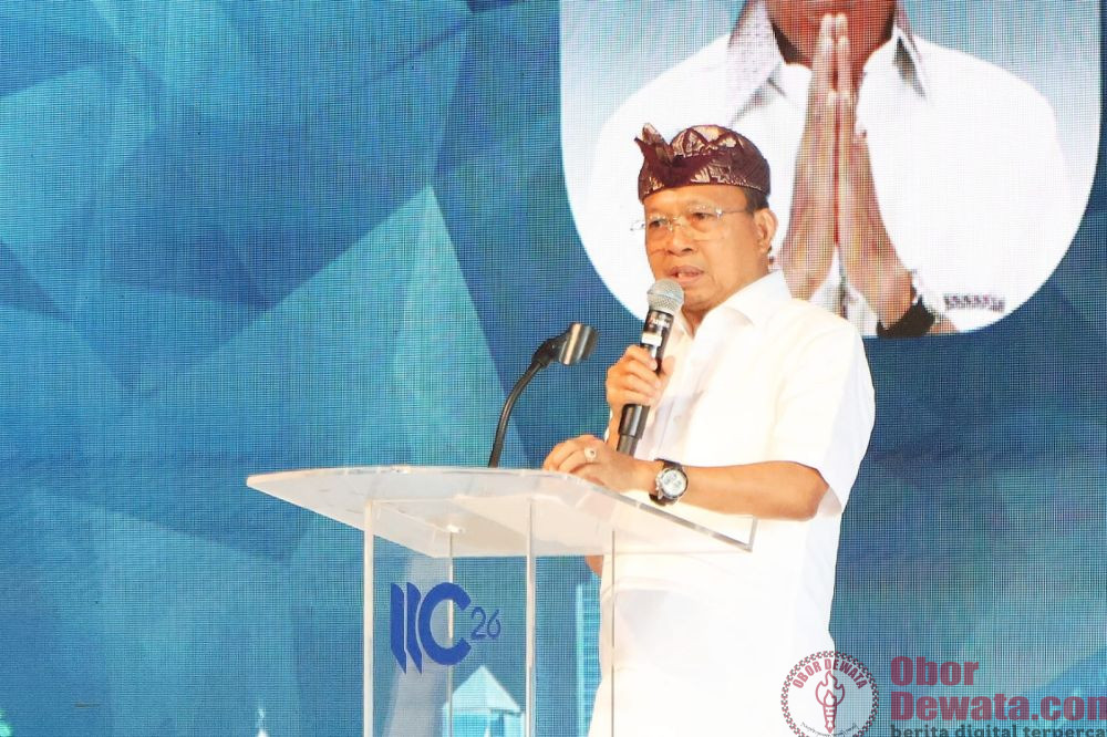 Gubernur Koster Dorong Penguatan Kepastian Hukum Investasi pada Indonesia Insolvency Conference 2026