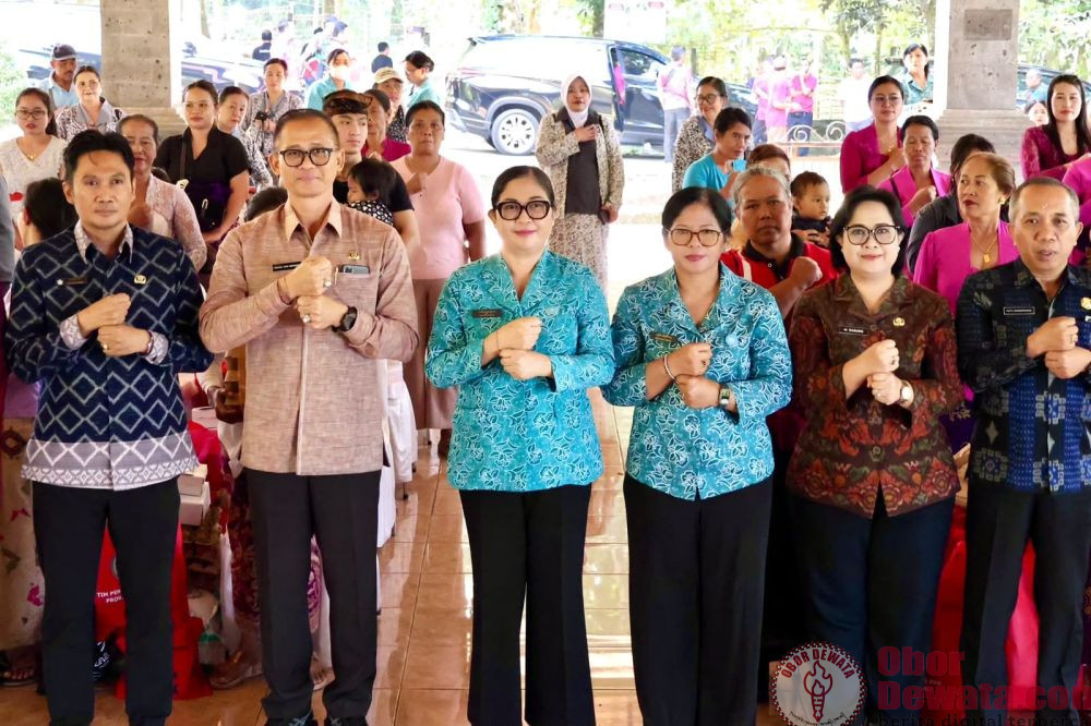 Bunda Rai Perkuat Sinergi PKK, Aksi Bergerak dan Berbagi Jangkau Tiga Kecamatan di Tabanan