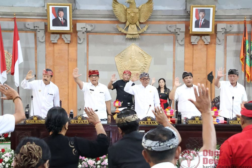 Empat Ranperda Disetujui, Bupati Sanjaya Tegaskan Komitmen Perkuat Tata Kelola Pemerintahan 