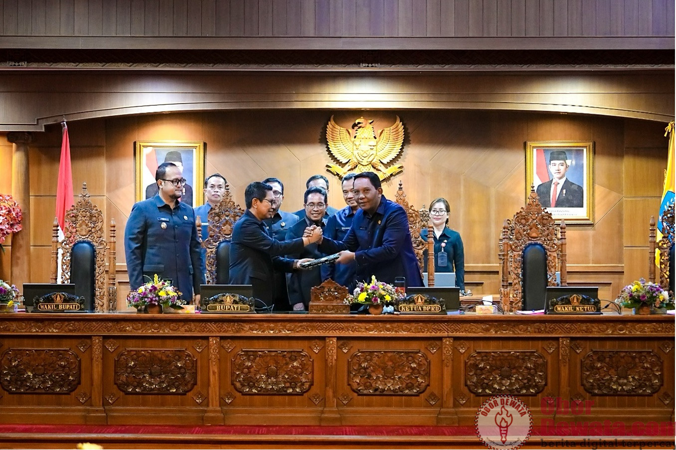 Rapat Paripurna DPRD Badung, Bupati Sampaikan Penjelasan Ranperda Pertanggungjawaban APBD 2025