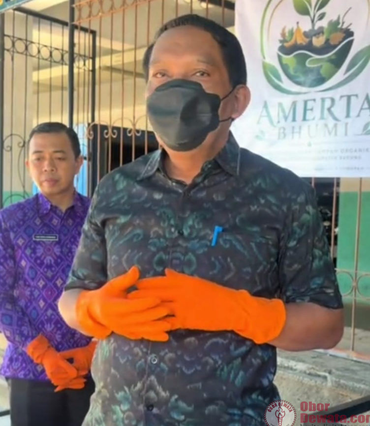 Anom Gumanti Resmikan Fasilitas Pengolahan Sampah Organik