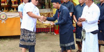 Ngaben Massal Perdana Desa Adat Mengandang, Wagub Giri Prasta Apresiasi Semangat Gotong Royong Krama