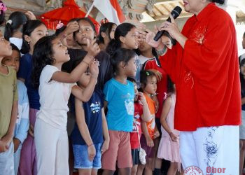 Ibu Putri Koster Kobarkan Patriotisme Anak dan Remaja