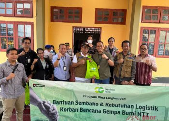 Respons Cepat Gempa NTT, Pegadaian Salurkan Bantuan Tanggap Darur Melalui Program Pegadaian Peduli