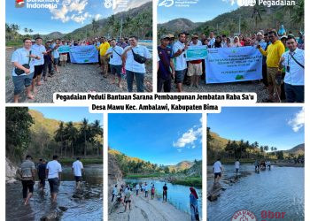 Pegadaian Kucurkan Rp275 Juta untuk Jembatan Raba Sa’u, Warga Mawu Tak Lagi Menanti