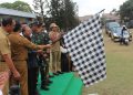 Wujud Solidaritas, Gubernur Bali Lepas 9 Truk Bantuan Logistik untuk Korban Bencana NTT
