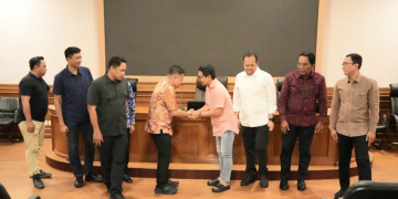 Ketua DPRD Badung Bersama Bupati Sambut Silaturahmi Kajari Badung