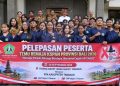 Pemkab Tabanan Lepas 20 Peserta KSPAN Tabanan Ikuti Muspa Bali 2026