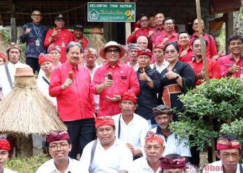 Bungan Desa ke-64, Bupati Sanjaya Hadir di Lalanglinggah
