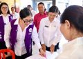 Bunda Rai Laksanakan Sosialisasi Posyandu 6 SPM dan Peninjauan Persiapan Lomba Telajakan dan PSBS di Kecamatan Selemadeg dan SMK N 1 Tabanan