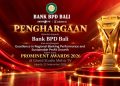 Kinerja Gemilang Tembus Skala Nasional, Bank BPD Bali Sabet Prominent Awards 2026