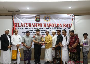 Kapolda Bali Sambangi PHDI, Wayan Sudirta Komisi III DPR RI Beri Apresiasi