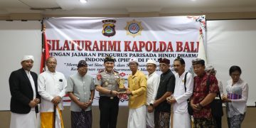 Kapolda Bali Sambangi PHDI, Wayan Sudirta Komisi III DPR RI Beri Apresiasi
